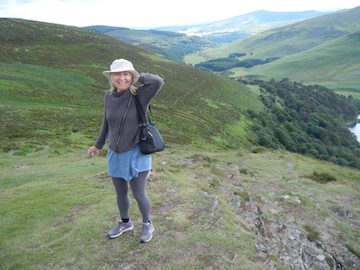 Pat at Lough Tay
