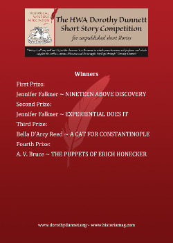 HWA/Dorothy Dunnett short story prizewinners