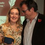 Leanda de Lisle and Jason Goodman
