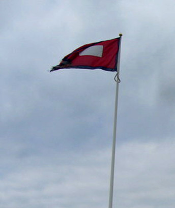 Replica of the Glenfinnan standard by kim traynor