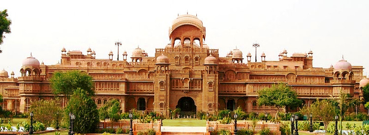 The Lalgarh Palace, built for Ganga Singh