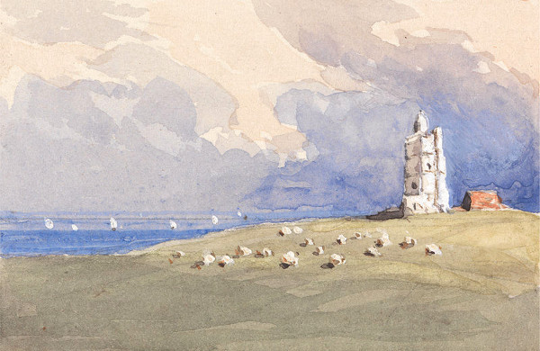 North Foreland Lighthouse by George Jackson: via Wikimedia