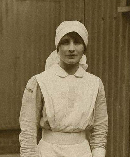 Vera Brittain in VAD uniform: McMaster University, Mills Memorial Library* via the First World War Digital Archive Library