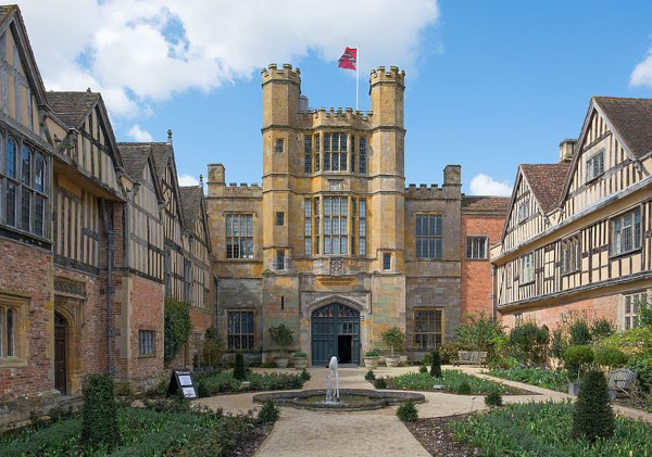 Coughton Court east view