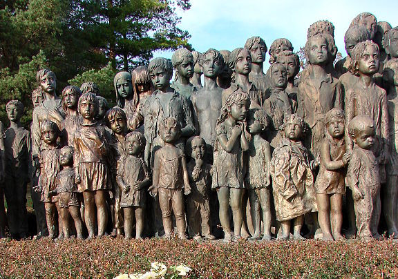Lidice Memorial - Memorial to Child Victims of War by Marie Uchytilova, Near Prague, Czech Republic