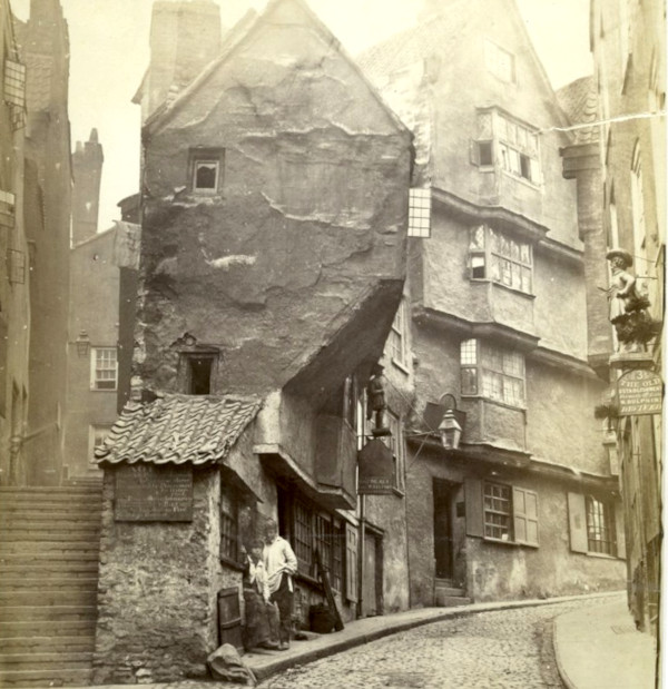 Steep Street, a notorious slum in Bristol