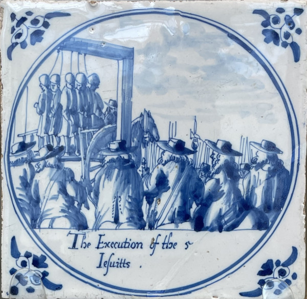 The execution of the 5 Jesuits