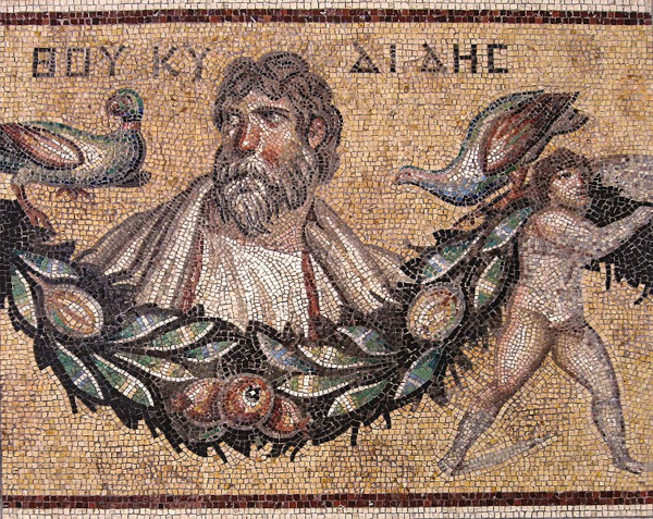 Thucydides from a mosaic