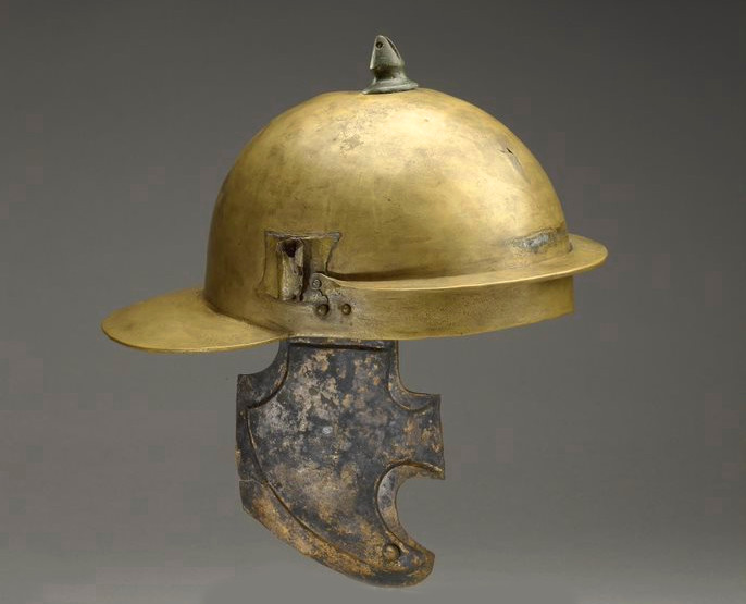 Copper ally legionary helmet