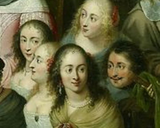 Charles II dancing at a Ball at Court (detail)