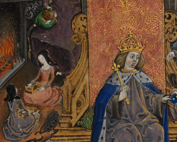 Henry VII, his daughters Margaret and Mary, and Henry