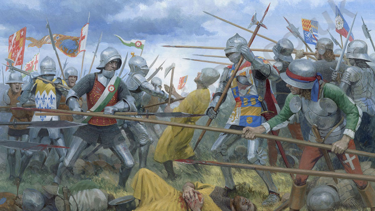 The Battle of Stoke, courtesy Graham Turner