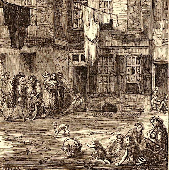 A view of Wild Court, London