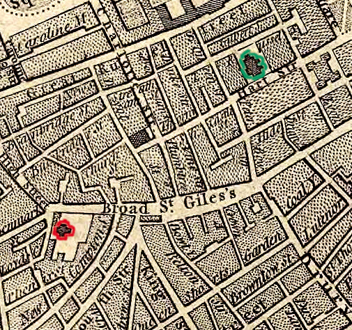 A plan of the cities of London and Westminster