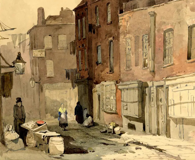 Part of the Rookery, St Giles's