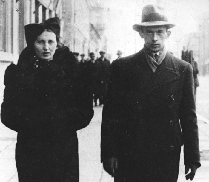 Renee's parents, Sala and Szaja Berkowitz, before the war