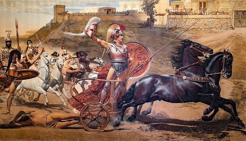 The Triumph of Achilles by Franz von Matsch