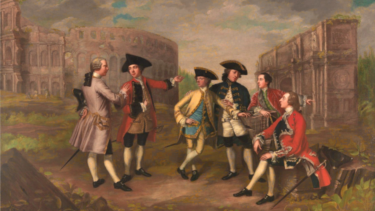 Grand Tourists: British in Rome