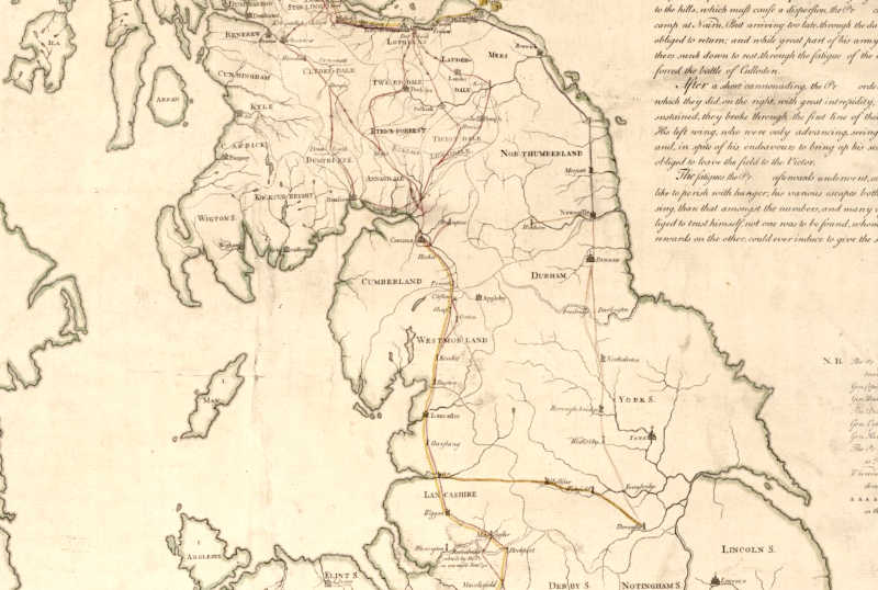 Finlayson and Baillie's General Map of Great Britain