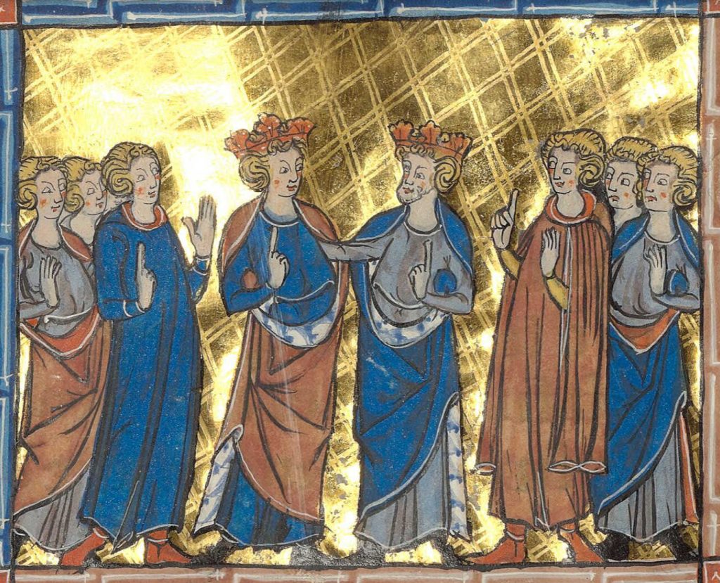 Philip and Richard in the Holy Land