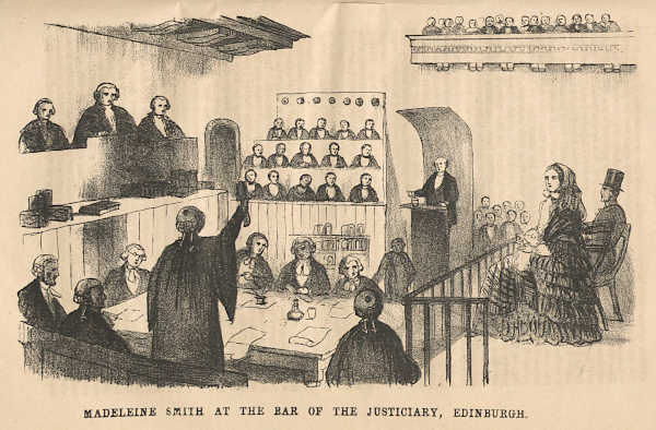 Madeleine Smith at the Bar of the Judiciary, Edinburgh