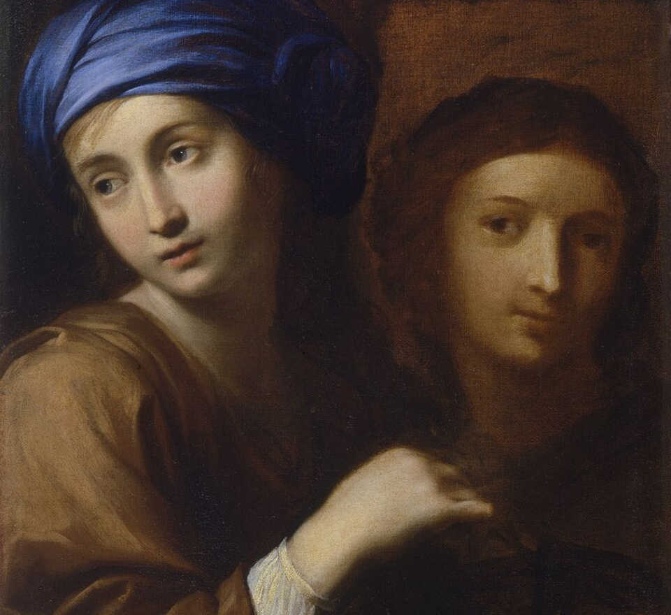 Self-Portrait (Allegory of painting) by Ginevra Cantofol