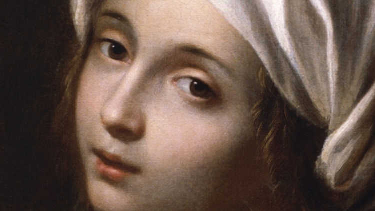 Portrait once thought to be of Beatrice Cenci: detail