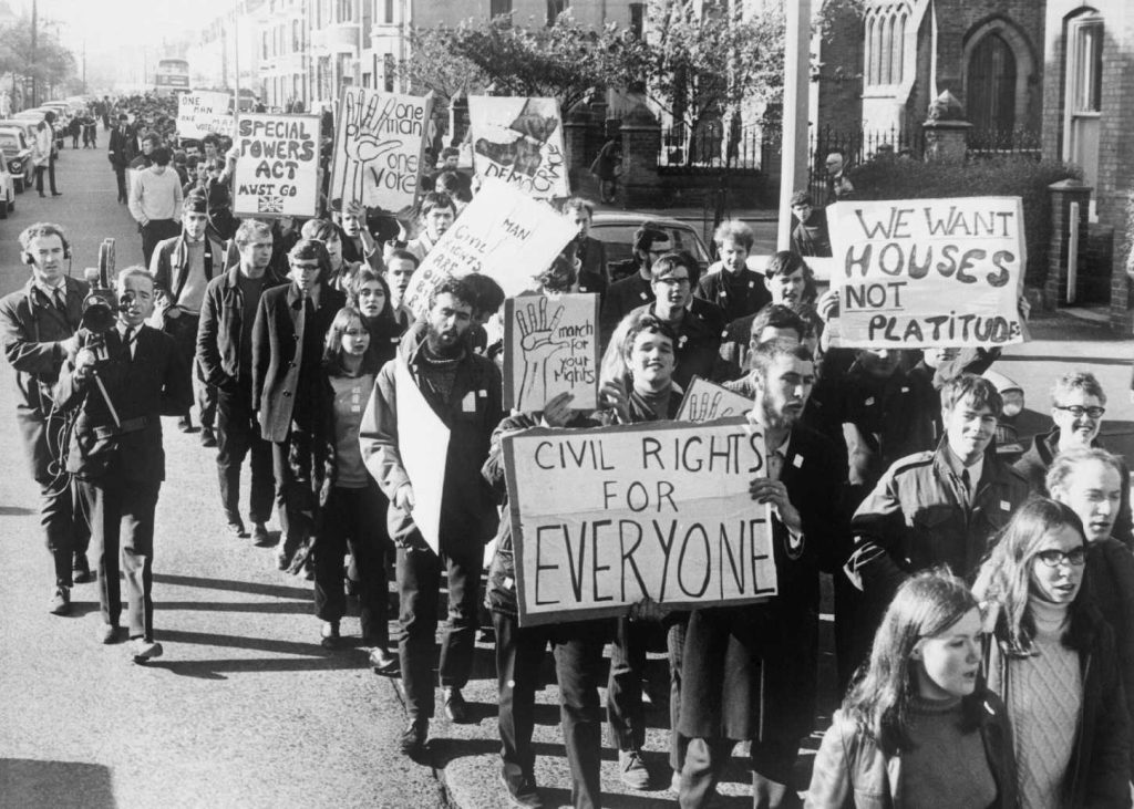 Belfast Civil Rights march, 1968