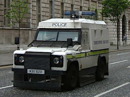 Royal Ulster Constabulary GC Land Rover Tangi