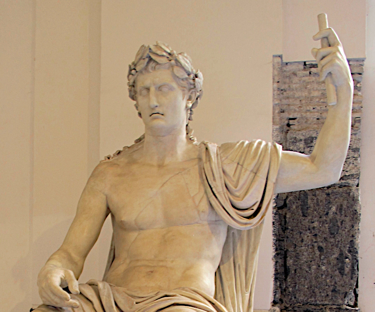 Statue of Augustus,from Herculaneum