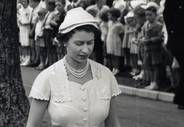 Elizabeth II on the royal tour of New Zealand in 1953-54