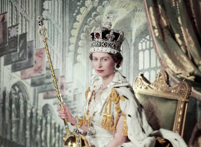 Queen Elizabeth II on her Coronation Day