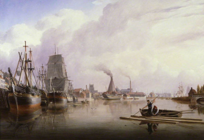 Bristol Harbour by Joseph Walter