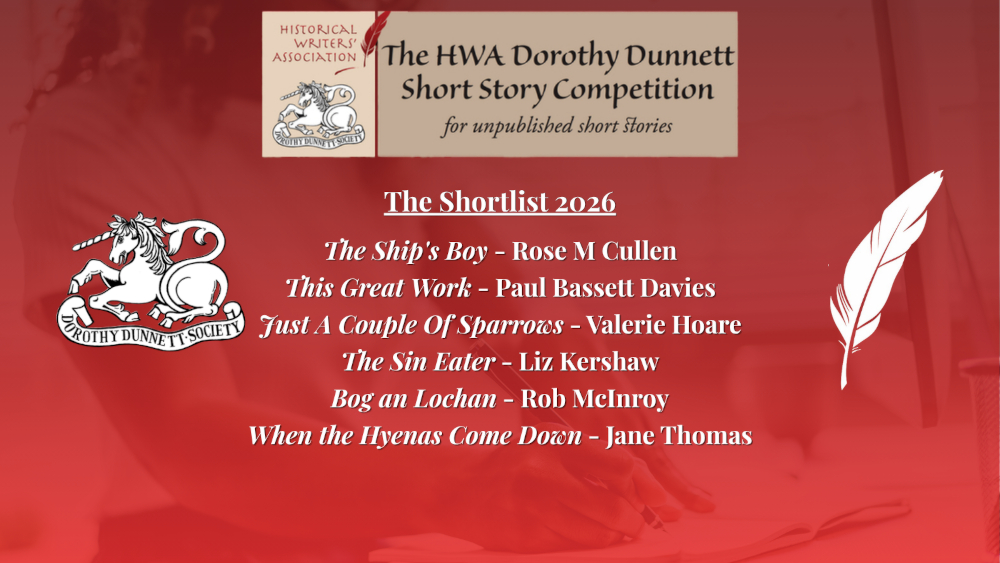 The HWA Dorothy Dunnett Short Story Competition 2026 shortlist